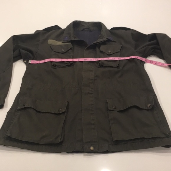 ✅ SOLD Military Jacket Unisex Olive Green LOTS pockets - Picture 13 of 14